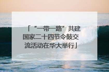 “一带一路”共建国家二十四节令鼓交流活动在华大举行