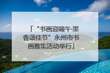 “书画迎端午·墨香颂佳节”永州市书画雅集活动举行