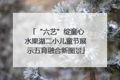 “六艺”绽童心 水果湖二小儿童节展示五育融合新图景