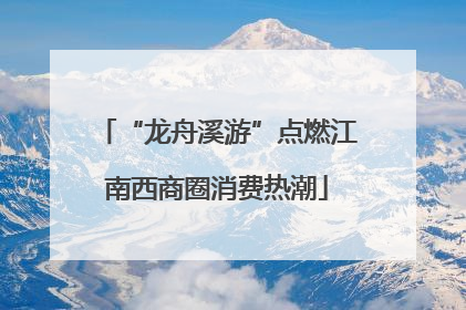 “龙舟溪游”点燃江南西商圈消费热潮