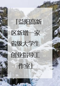 益阳高新区新增一家省级大学生创业指导工作室