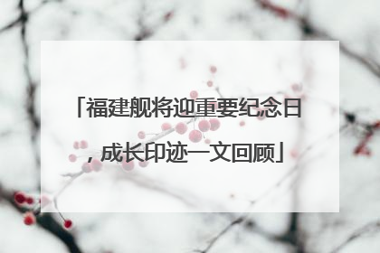 福建舰将迎重要纪念日，成长印迹一文回顾
