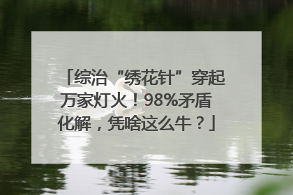 综治“绣花针”穿起万家灯火！98%矛盾化解，凭啥这么牛？