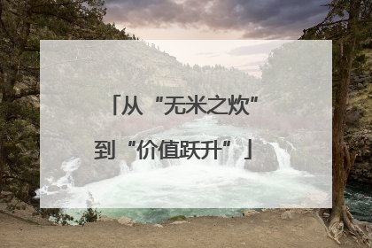 从“无米之炊”到“价值跃升”