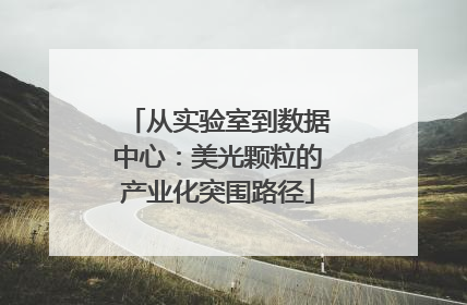 从实验室到数据中心：美光颗粒的产业化突围路径