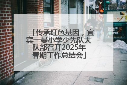 传承红色基因，宜宾一曼小学少先队大队部召开2025年春期工作总结会