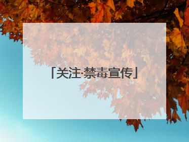 关注·禁毒宣传