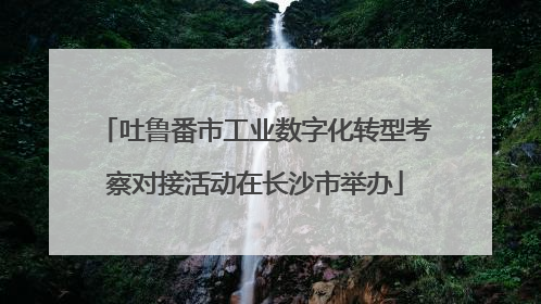 吐鲁番市工业数字化转型考察对接活动在长沙市举办