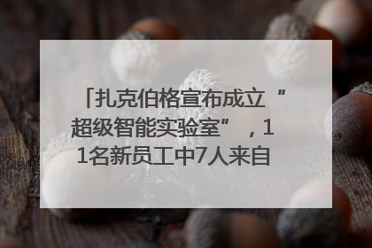 扎克伯格宣布成立“超级智能实验室”，11名新员工中7人来自OpenAI