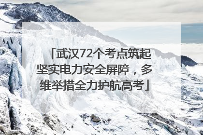 武汉72个考点筑起坚实电力安全屏障，多维举措全力护航高考