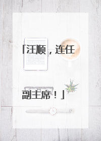 汪顺，连任副主席！