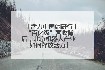 活力中国调研行丨 “百亿级”营收背后，北京机器人产业如何释放活力