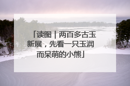 读图｜两百多古玉新展，先看一只玉润而呆萌的小熊