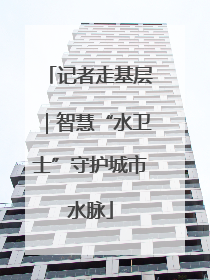 记者走基层｜智慧“水卫士”守护城市水脉