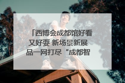 西博会成都馆好看又好耍 新场景新展品一网打尽“成都智造”｜西博视界