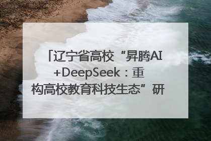 辽宁省高校“昇腾AI+DeepSeek：重构高校教育科技生态”研讨会在沈阳成功举办
