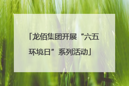 龙佰集团开展“六五环境日”系列活动