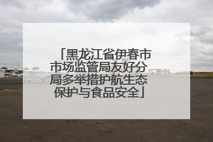 黑龙江省伊春市市场监管局友好分局多举措护航生态保护与食品安全